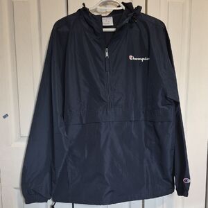 Champion Dark Blue Pullover Jacket